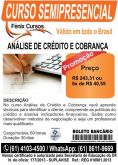 CURSO DE ANÁLISE DE CRÉDITO E COBRANÇA